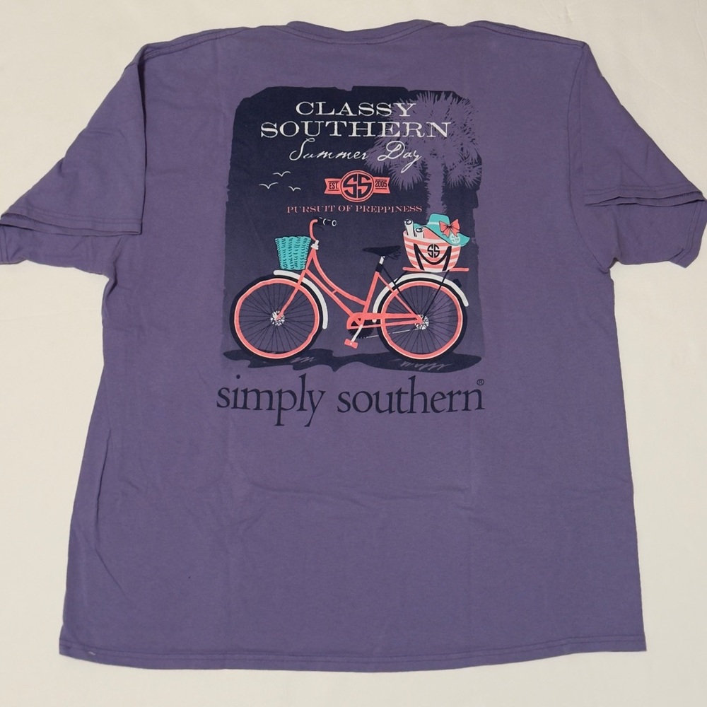 Simply Southern Bicycle Graphic Tee XL